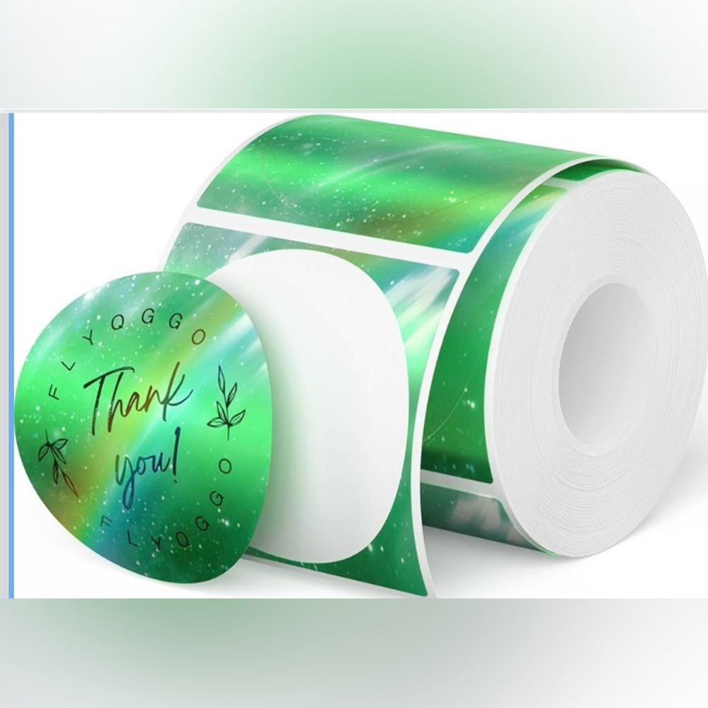 Custom Hand Crafted Thank You Stickers, 100 ct - Picture 5 of 15